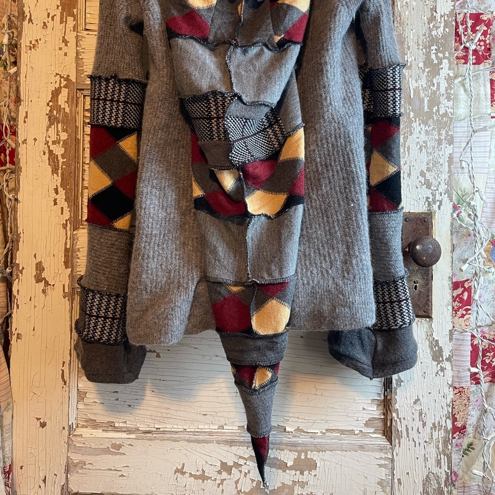 Small Katwise INSPIRED sweater coat hoodie